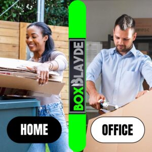 BoxBlayde Premium Electric Cardboard Cutter - The Ultimate Tool for Effortless Box Cutting - Heavy Duty Power Box Cutter Ideal for Home, Office and Industrial Use.