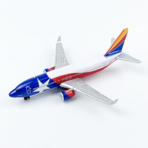 wngaur southwest n8660a airplane model, die-cast metal planes aircraft suitable for collection and birthday gifts