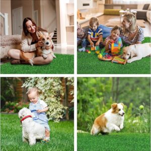 STARROAD-TIM Artificial Grass Rug Turf for Dogs Indoor Outdoor Fake Grass for Dogs Potty Training Area Patio Lawn Decoration (50 x 30 Inch (Pack of 1))