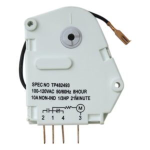 2024 Upgrade W10822278 Refrigerator Freezer Defrost Timer for Whirlpool KitchenAid Kenmore - Replaces PS11723171 945514 482493 R0950217 2188372