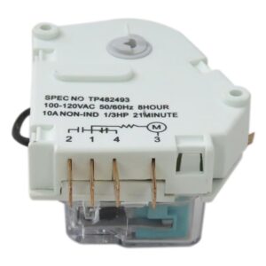 2024 Upgrade W10822278 Refrigerator Freezer Defrost Timer for Whirlpool KitchenAid Kenmore - Replaces PS11723171 945514 482493 R0950217 2188372