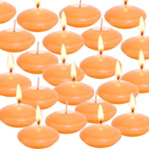 40 pcs floating candles centerpieces, 1.5 inch unscented floating candles small decoration, floating candles vases for valentine's day, thanksgiving, wedding, holiday, parties and home decor