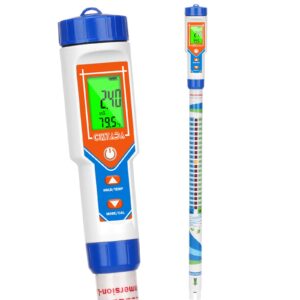 ciztada truncheon nutrient meter for hydroponic digital conductivity tester for water ec and tds meter with ec cf 500ppm 700ppm for indoor plant grow hydro reservoir tank aeroponic garden