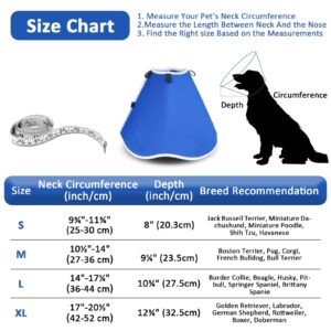 BARKLESS Dog Cone Collar, Soft Cone for Dogs After Surgery to Stop Licking, Alternative to Cone of Shame for Large Medium Small Dogs, Adjustable Elizabethan Collar, Ideal for Neuter and Wound Care