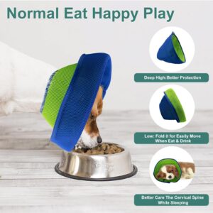 Dog Cone,Soft Dog Cone After Surgery,Adjustable Breathable Dog Cone Collar,Soft Dog Cones for Large Medium Small Dog,Protect Pets from Licking Wounds,Soft and Comfortable, Reduce Anxiety(L)