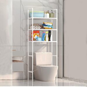 Sales Today Clearance - Storage Rack Above The Toilet Stainless Steel 3-Layer Bathroom Storage Can Accommodate Toiletries Daily Necessities Over Toilet Bathroom Organizer Toilet Shelf