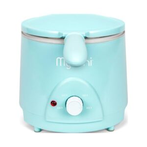 mymini new 1.5-quart deep fryer, (blue color)