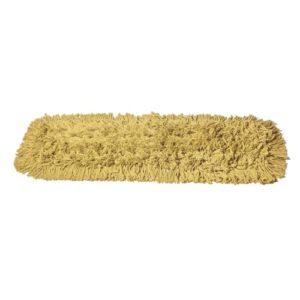 24 Inch Yellow Dust Mop with Metal Handle and 24 Inch Dust Mop Refill Bundle - 2 Mop Sets and 4 Refills