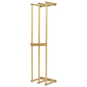 towel racks for bathroom, bathroom towel storage rack wall mounted wall towel rack bath towel holder wall for rolled towels (gold)