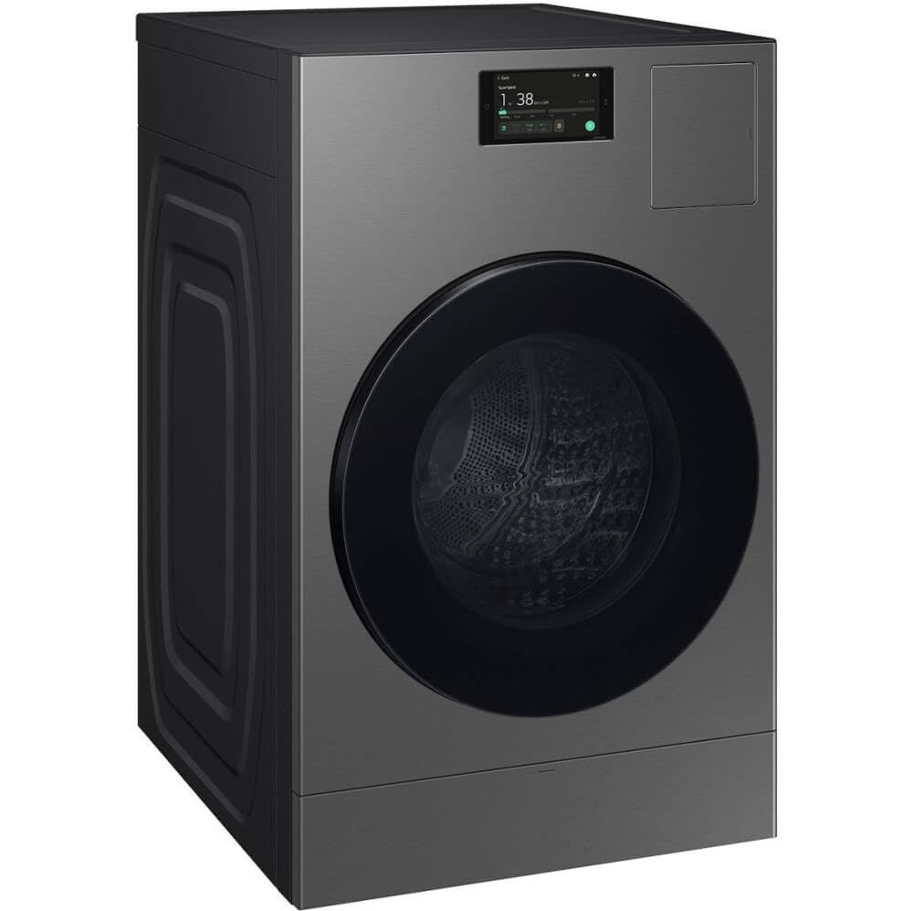 SAMSUNG WD53DBA900HZ Bespoke 5.3 Cu. Ft. Dark Steel Front Load All-in-One Washer/Dryer Combo