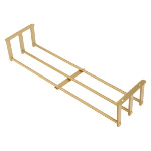 Towel Racks for Bathroom, Bathroom Towel Storage Rack Wall Mounted Wall Towel Rack Bath Towel Holder Wall for Rolled Towels (Gold)