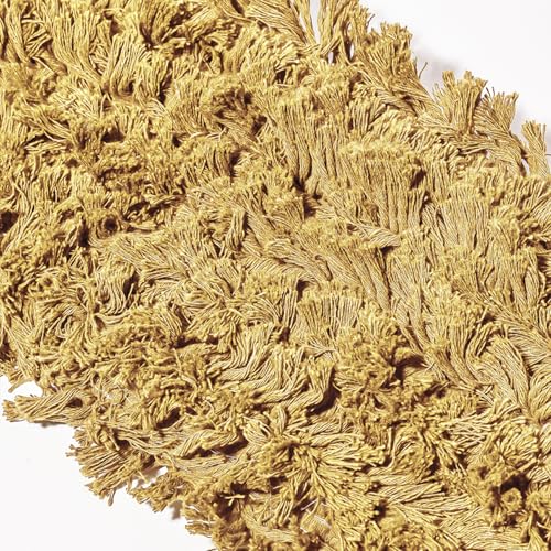 24 Inch Yellow Dust Mop with Metal Handle and 24 Inch Dust Mop Refill Bundle - 6 Mop Sets and 6 Refills