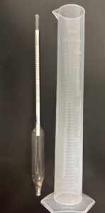 labo colostrum hydrometer with test jar, colostrometer, hydrometer for milk