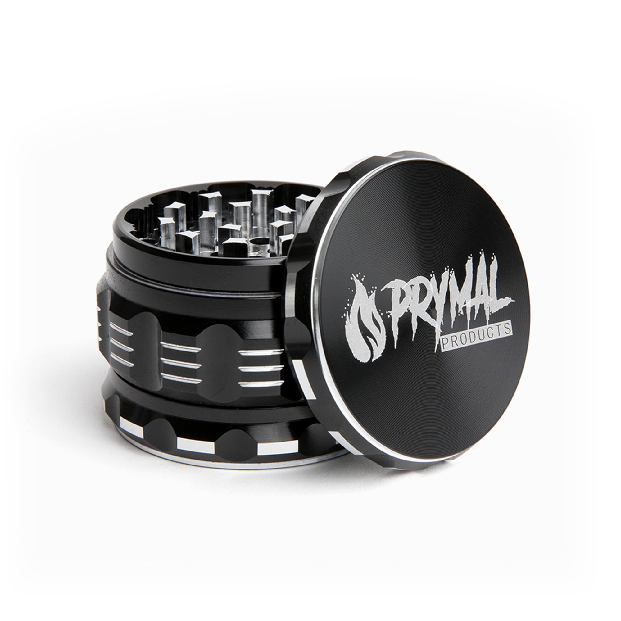 Kitchen Spice Grinder Aluminum 2.5 Inch (Black)