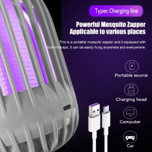 Bug Zapper Indoor,Mosquito Zapper,2024 Upgraded Powerful Indoor Bug Zapper for Home, Garden, Patio,Outdoor Camping