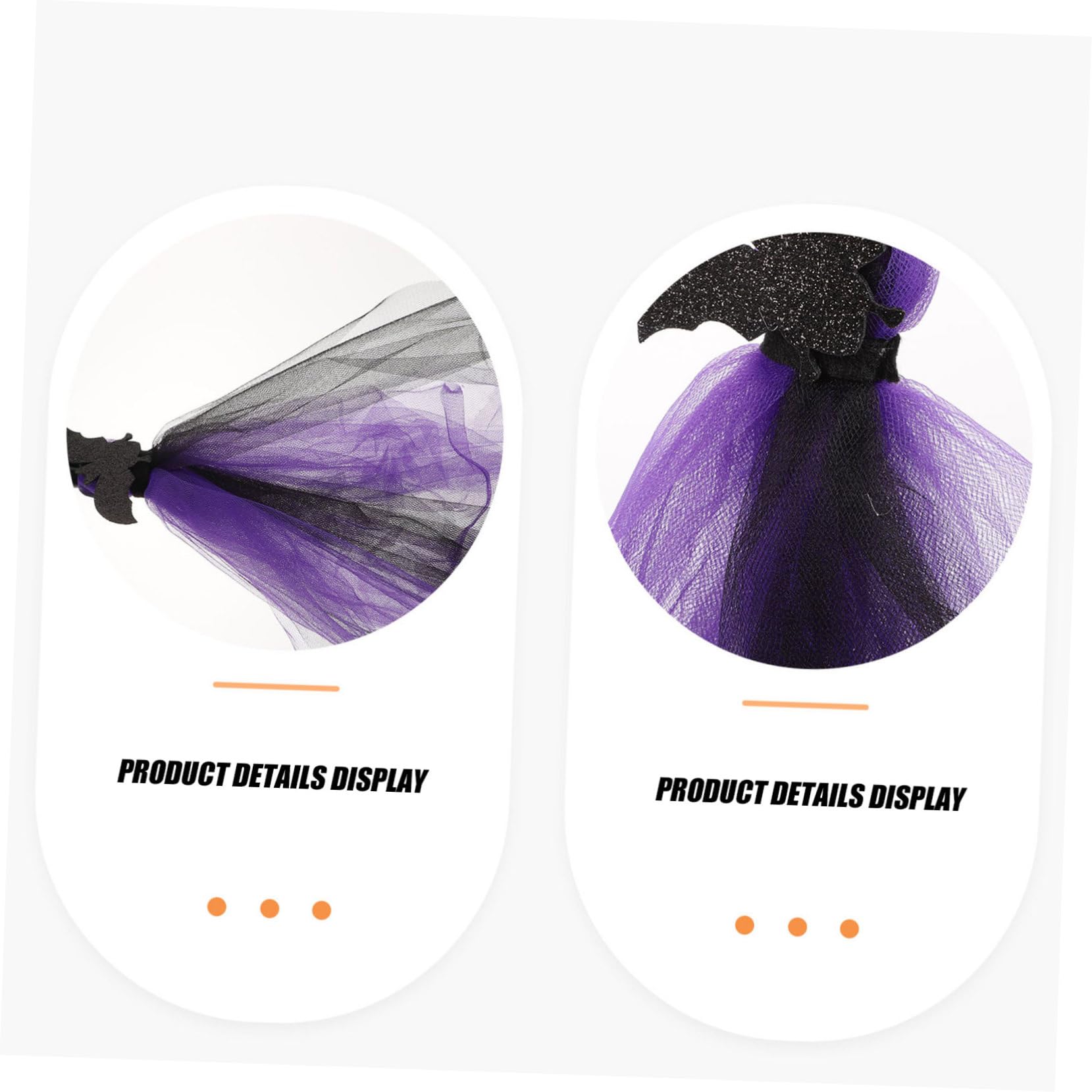 Holibanna 1pc Halloween Broom Besom for Party Creative Halloween Besom Witch Broomstick Costume Witch Broom Halloween Decoration Witch Broom Party Decoration Besom Prop Purple Plastic