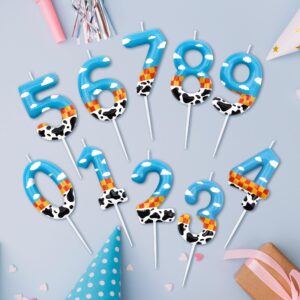 Toy Inspire Game Story 3rd Birthday Number Candles, Number 3 Candle Cake Toppers for Cartoon Story Themed Parties, 3rd Birthday Cake Candles for Boys and Girls, Kids Party Supplies