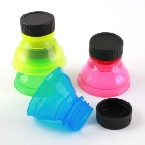 6 PCS Plastic Soda Can Cap, Reusable Soda Can Drink Lids for Beer Carbonated Drinks and Other Canned Beverages