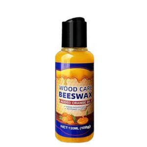 wood care beeswax,natural beeswax & orange oil wood conditioner,120 ml beeswax furniture polish