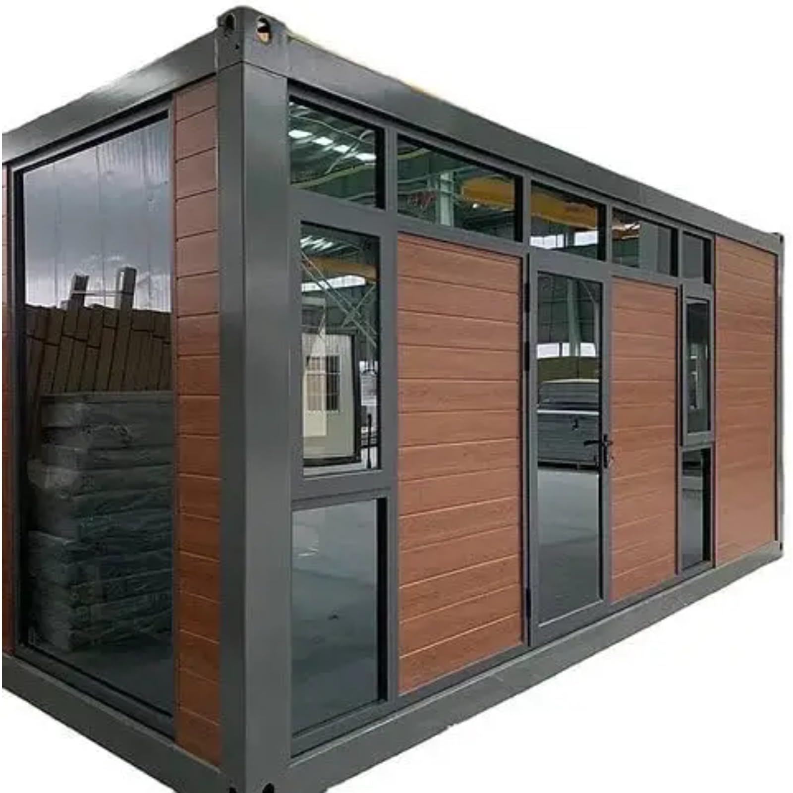 20FT Tiny House to Live in - Portable Prefab House with Bedrooms, 1 Fully Equipped Bathroom, and Kitchen - Prefabricated