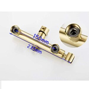 BINCAVIDOU Toilet Hand Held Bidet Sprayer Hot and Cold Water Mixer Bidet Faucet Kids Sprayer Brass Wall Mounted Bathroom Bidet Faucet