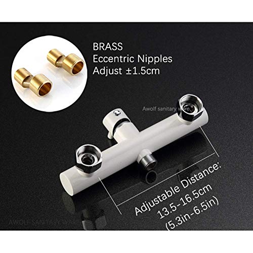 BINCAVIDOU Toilet Bidet Sprayer Douched kit Copper Shower Mixer Wall Mounted Basin Faucet Hand Basin Faucet