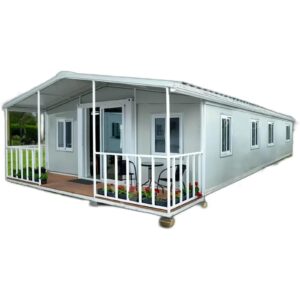 tiny house for adults living, expandable container house, prefabricated mobile house, 2 bedrooms 1 bathroom and kitchen portable