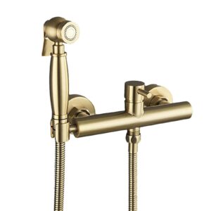 toilet hand held bidet sprayer hot and cold water mixer bidet faucet kids sprayer brass wall mounted bathroom bidet faucet