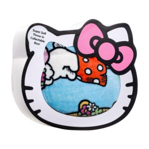 Hello Kitty Throw Blanket with Gift Box - Throw Measures 46 x 60 Inches – Super Soft Special Edition Fleece Bedding