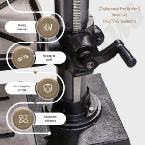 514007742 5140077-42 Drill Press Crank Handle Compatible With Porter Cable PCB660DP Replace 10601009A1