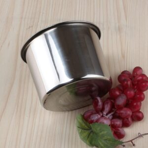 Stainless Steel Stew Pot, and Multifunctional, High Temperature Resistant, 0.2in Thick, Suitable for Seasoning, Eggs (22cm)