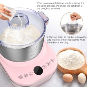 5.2QT Electric Dough Maker with Constant Temperature Ferment & User-Friendly Design, 304 Stainless Steel Dough Mixer Machine, Perfect for Bread, Pizza, Cookies,Bread,Roti,Christmas Gift