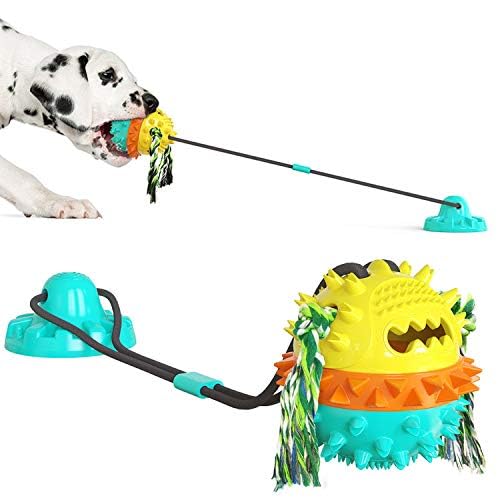 Dog chew Toys to Keep Them Busy, Dog tug chew Toys for Aggressive chewers, Boredom Busters for Dogs, Indestructible Puppy Toys to Keep Them Busy