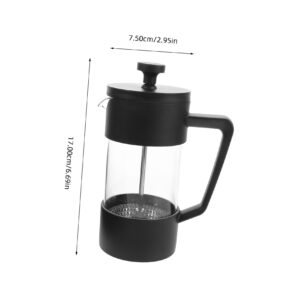 Homoyoyo Coffee Maker Black Coffee Maker Travel Coffee Maker Mugs Coffee Bar Cup Portable Coffee Maker Coffee Machine Coffee Pots Espresso Machine Accessories Tea Brewer Press Pp