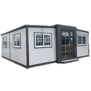 20ft/40ft modular cheap convenient folding expandable house 3 bedrooms and living room