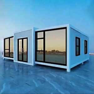 40ft 20ft shipping prefab light steel folding prefabricated home villa 5 bedroom container expandable house