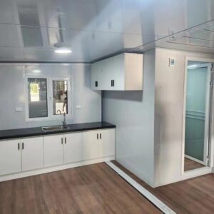 Foldable Container Expandable House 1 Bedroom Prefabricated Folding House With Bathroom