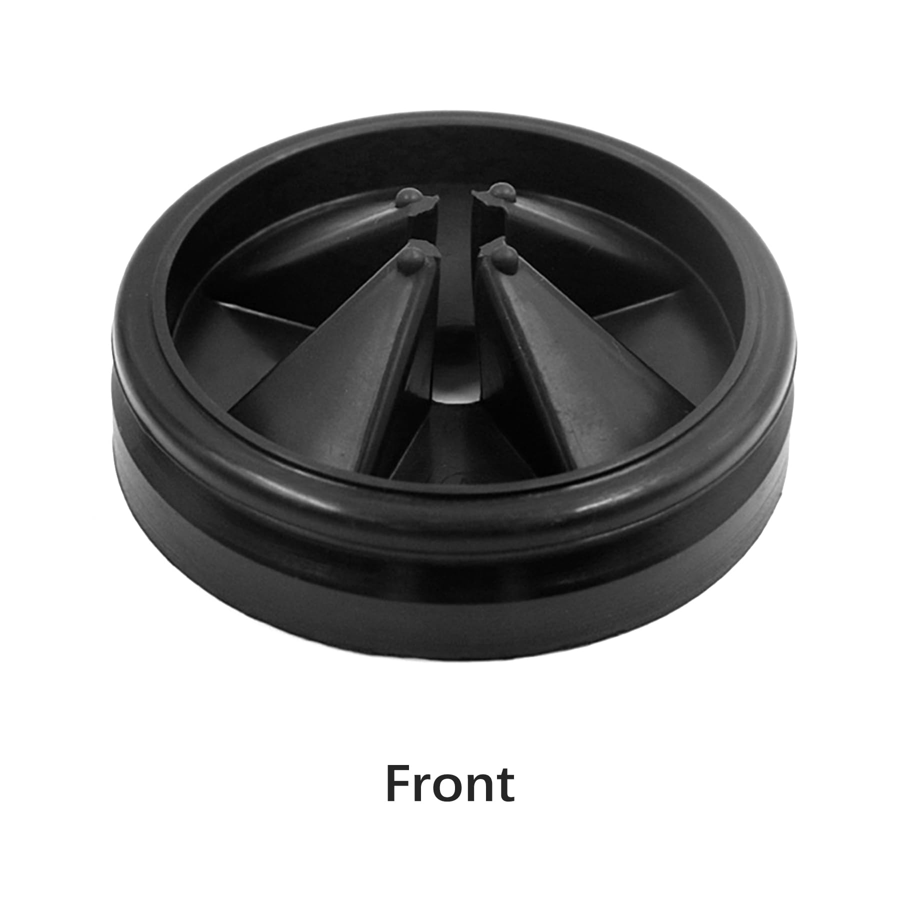 CoguZed 2 Pcs Garbage Disposal Splash Guard for 3 3/8"", Disposal Cover, Stopper, Rubber Drain Insert, Strainer & Parts