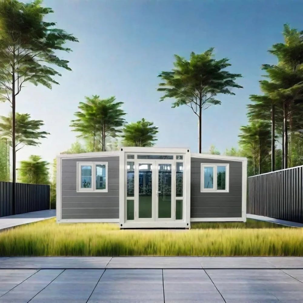 20 Ft Prefabricated Steel Container House Small House with Fully Equipped Kitchen Fully Assembled