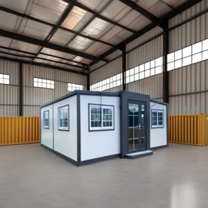 detachable luxury villa expandable portable house foldable and expandable container house