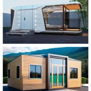 Quick Installation 20ft 40ft Folding Prefab Container Houses Foldable Container Prefab Homes Site Office Prefab Container Homes