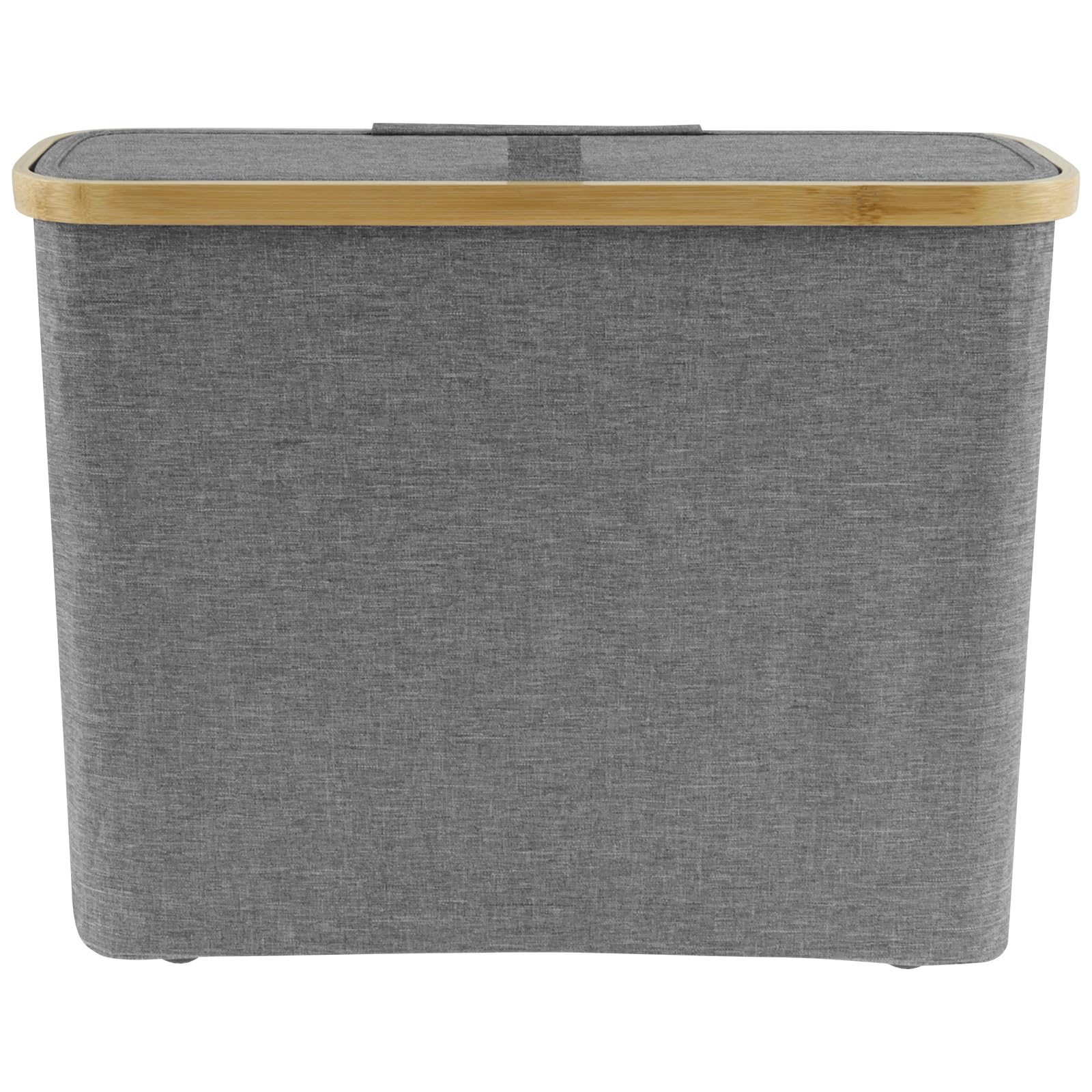 Toilet Paper Storage Large Capacity Toilet Paper Basket Holds up to 12 Toilet Paper Roll Basket Lightweight Toilet Paper Organizer Basket with Side Window Foldable Toilet Paper Bin (Gray)