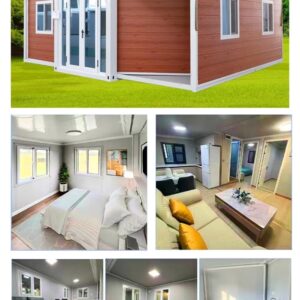 Home Office Room Foldout 20ft Prefab Houses Foldable 3 Rooms Mobile Fold Out China Folding Container House