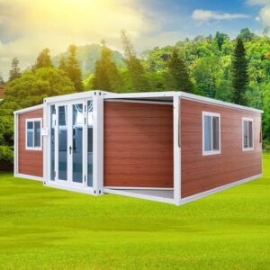 Home Office Room Foldout 20ft Prefab Houses Foldable 3 Rooms Mobile Fold Out China Folding Container House