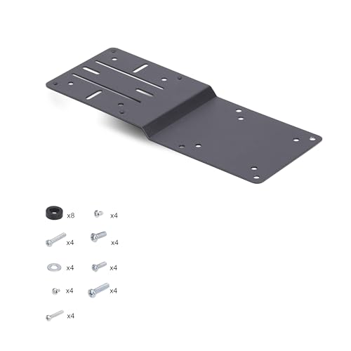 StarTech.com VESA Mounting Bracket for NUC/Thin Clients or Laptop Docking Stations, VESA 75x75/100x100 Compatible