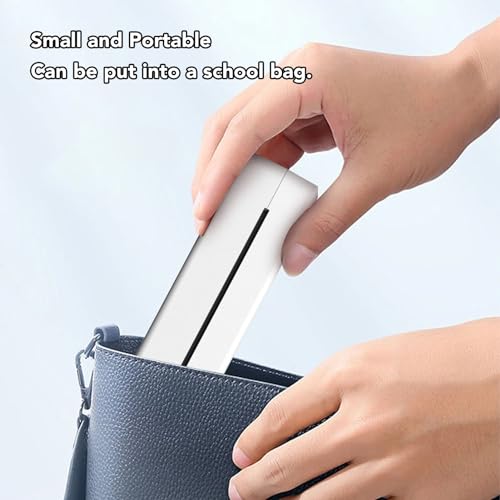 VINGVO Portable Printer, Printer Thermal Printer Thermal Printer Multifunctional Portable Thermal Mobile Printer for Home