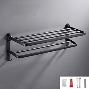 towel racks,towel rails, wall mounted towel shelf for bathroom aluminum 90° foldable towels rail bars with hooks for kitchen towels rack