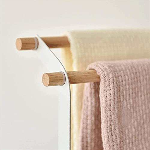 Towel Racks,Towel Rails, Towel Rail Desktop Towel Rack Desktop Vertical Double Bar Towel Holder Bathroom Kitchen Movablerforation-Free Installation Towel Bar Towel Holder