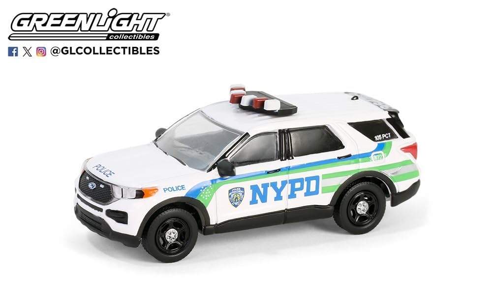 Greenlight 30500 2023 Police Interceptor Utility - New York City Police Department/NYPD (Hobby Exclusive) 1:64 Scale Diecast