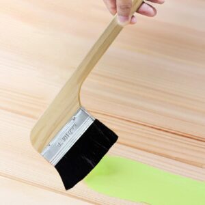 Angled Paint Brush, 4-inch Paint Brushes for Walls, Radiator Paint Brushes for Applying Stain, Bend Paint Brush Extender, Purdy Paint Brush for Furniture Paint Application